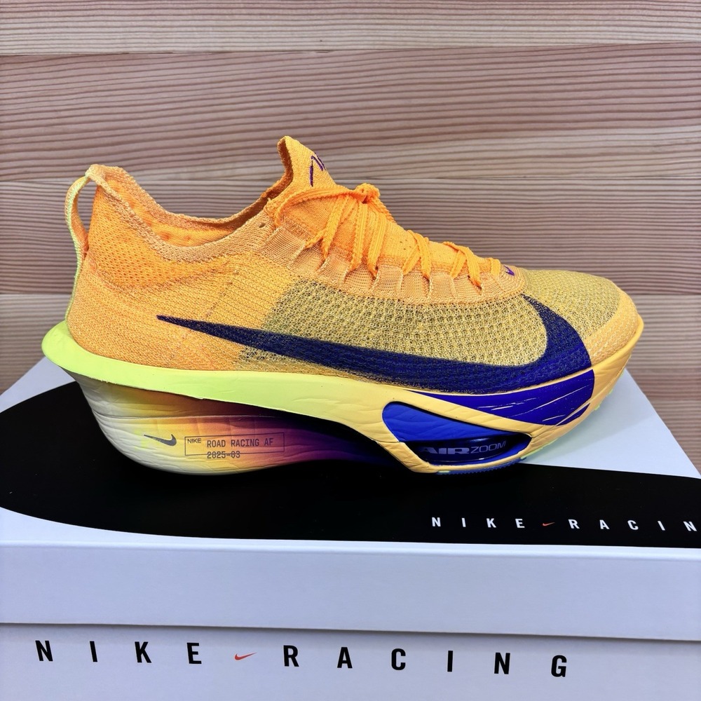 Nike Alphafly Next% 3 Laser Orange Burst Citron FD8311 800 Men's Sz 10.5